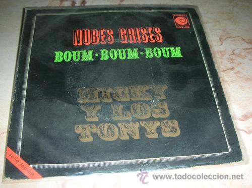 Discos de vinilo: MICKY Y LOS TONYS - NUBES GRISES / BOUM BOUM BOUM - SINGLE 7 - Foto 1