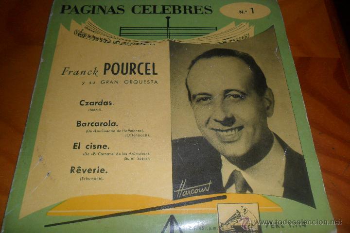 Discos de vinilo: FRANCK POURCEL Y ORQUESTA.- EP 50S - Foto 1