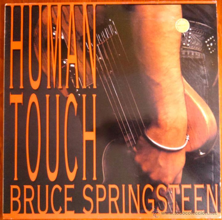 Discos de vinilo: BRUCE SPRINGSTEEN, HUMAN TOUCH - LP ESPA&Ntilde;A CON FUNDA INTERIOR CON LETRAS - Foto 1