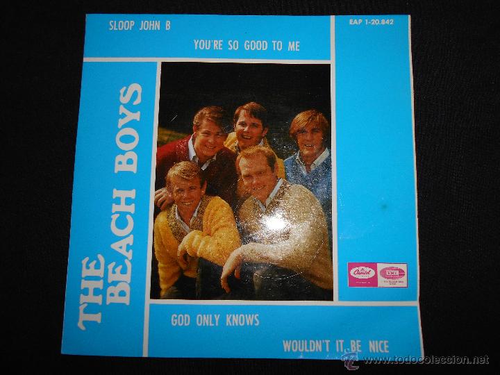 Discos de vinilo: THE BEACH BOYS // SLOOP JOHN B + 3 - Foto 1