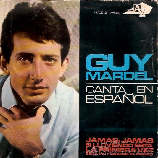 Discos de vinilo: EP GUY MARDEL CANTA EN ESPA&Ntilde;OL - Foto 1