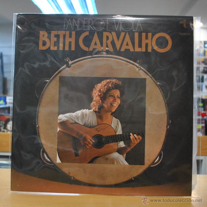 Discos de vinilo: BETH CARVALHO - PANDEIRO E VIOLA - LP - Foto 1