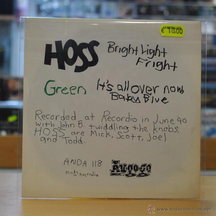Discos de vinilo: HOSS - GREEN - EP - Foto 2