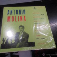 Disques de vinyle: LP ANTONIO MOLINA CON LA ORQUESTA MONTILLA. Lote 47934369