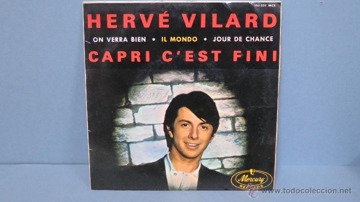 Discos de vinilo: EP. IL MONDO. + 3. HERVE VILARD - Foto 1