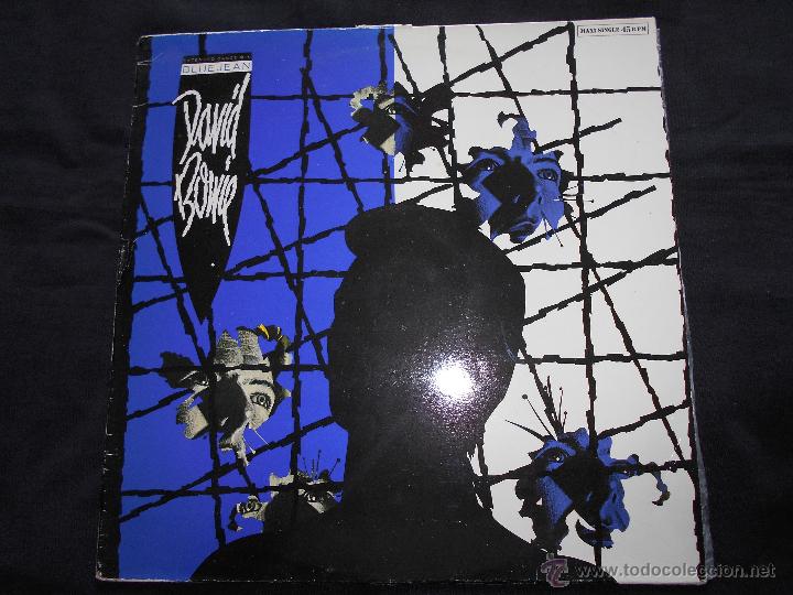 Discos de vinilo: DAVID BOWIE // BLUE JEAN - Foto 3