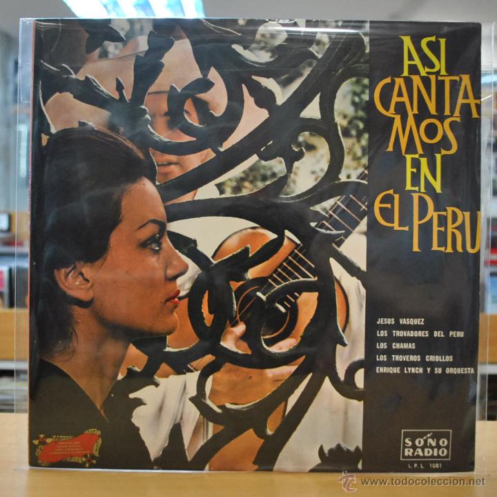 Discos de vinilo: VARIOS - ASI CANTAMOS EN EL PERU - LP - Foto 1