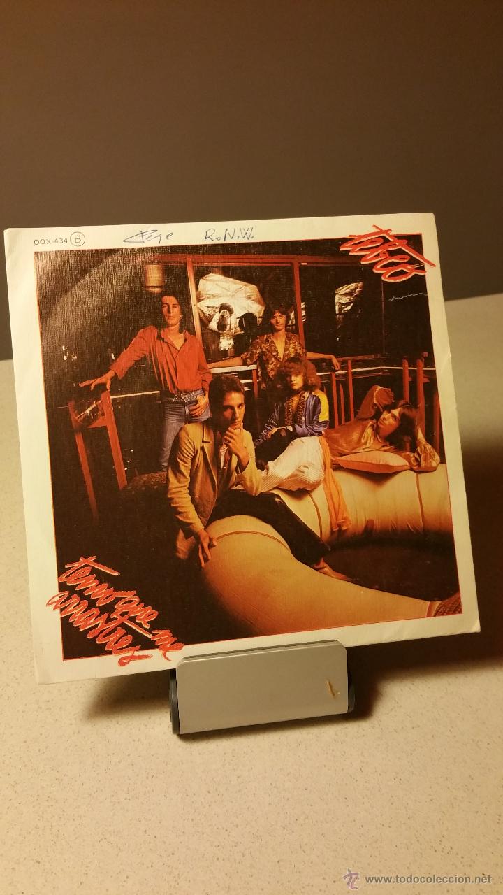 Discos de vinilo: TEBEO TEMO QUE ME ARRASTRES SINGLE - Foto 1