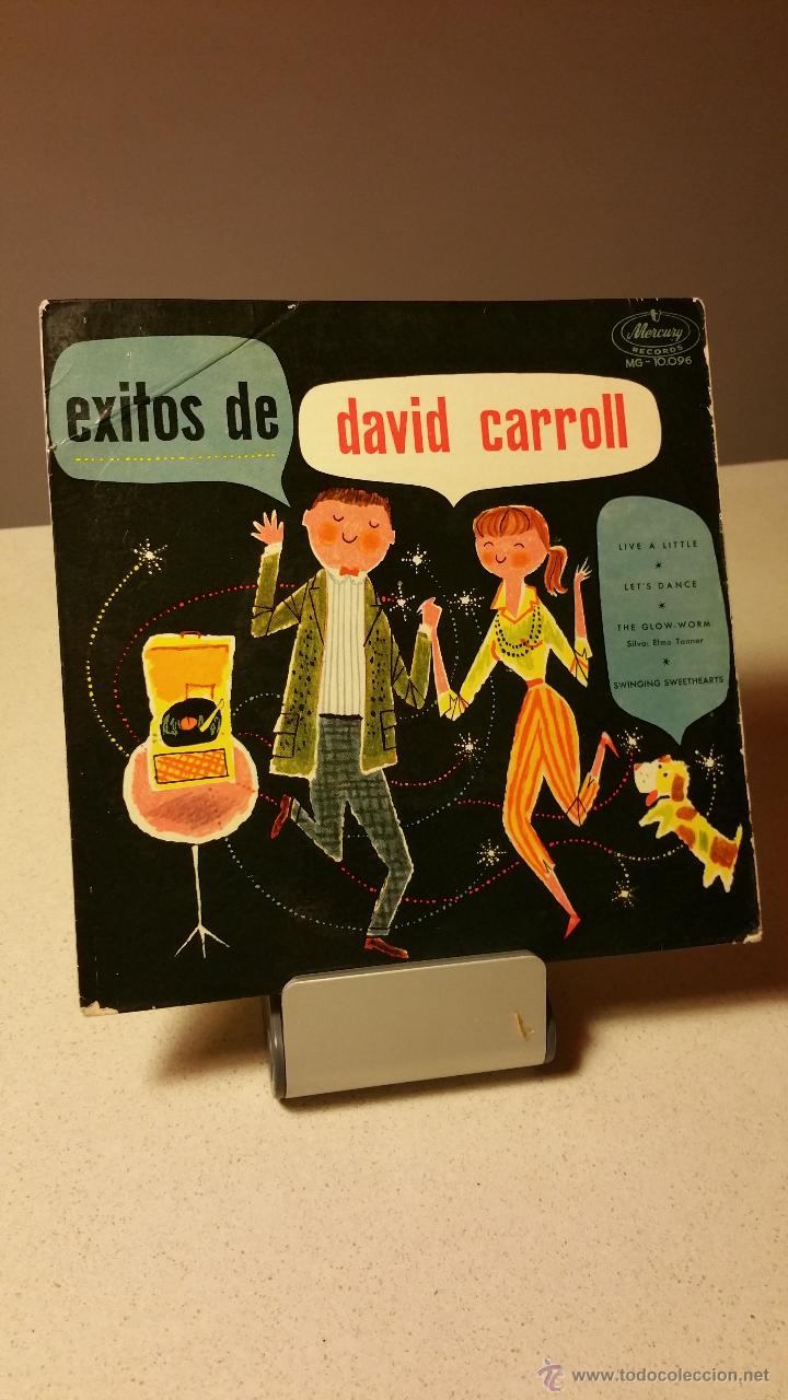 Discos de vinilo: Exitos de David Carroll Live a little +3 EP - Foto 1