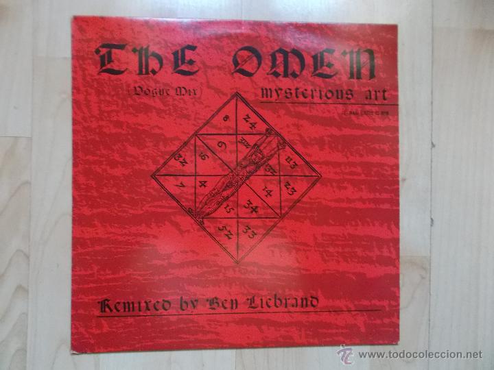 Discos de vinilo: THE OMEN - MISTERIOUS ART 1989 DANCE POOL - Foto 1