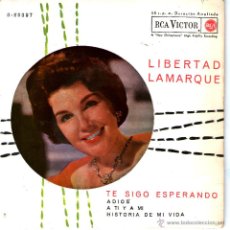 Discos de vinilo: LIBERTAD LAMARQUE - TE SIGO ESPERANDO +3