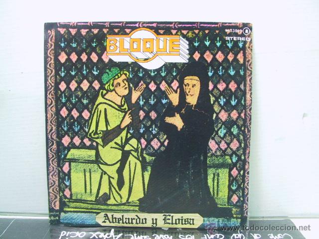 Discos de vinilo: BLOQUE - ABELARDO Y ELOISA / UNDECIMO PODER - PROMO - CHAPA  1978 - Foto 1