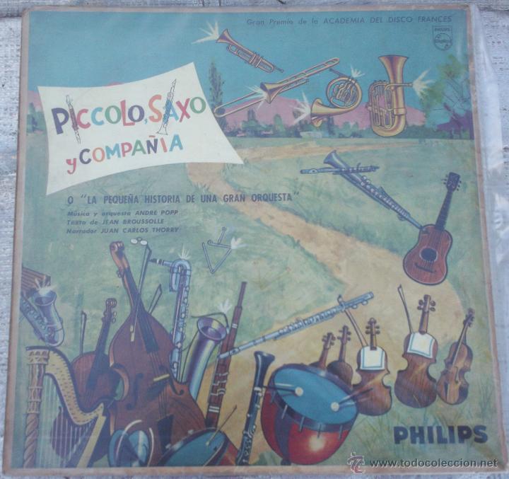 Discos de vinilo: LP argentino de Píccolo, Saxo y compañía - Foto 1 - 46745535