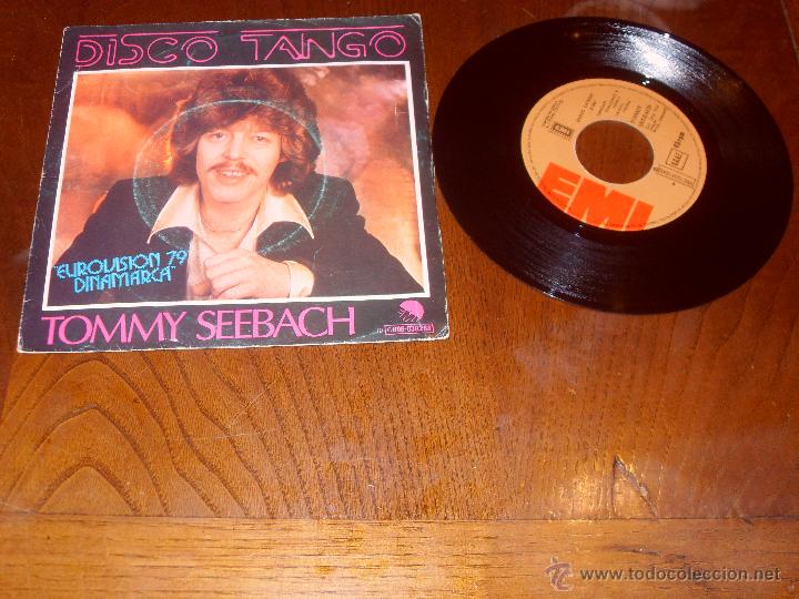 Discos de vinilo: TOMMY SEEBACH SINGLE DISCO TANGO MADE IN SPAIN 1979 - Foto 1