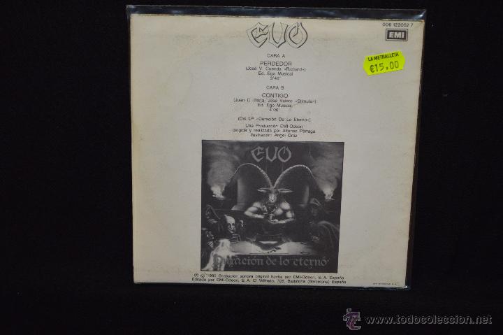 Discos de vinilo: EVO - PERDEDOR +1 - SINGLE - Foto 2