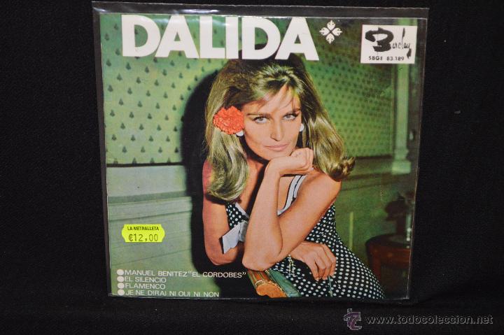 Discos de vinilo: DALIDA - MANUEL BENITEZ EL CORDOBES +3 - EP - Foto 1