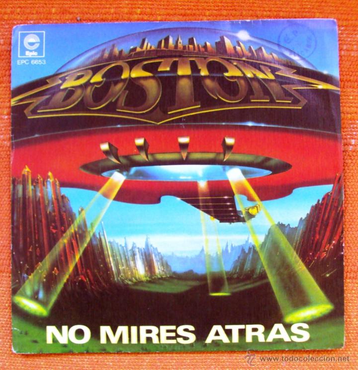 Discos de vinilo: Single Vinilo Boston Dont look back INCREIBLE - Foto 1