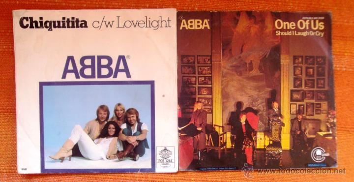 Discos de vinilo: Single Vinilo Abba Lote 2 Chiquitita - Foto 1