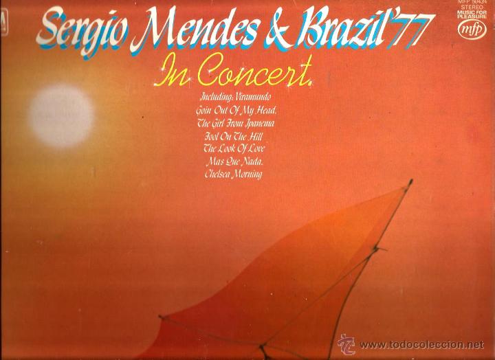 Disques de vinyle: LP SERGIO MENDES & BRAZIL 77 : IN CONCERT