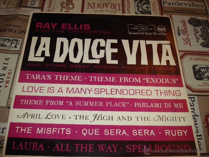 Discos de vinilo: RAY ELLIS: LA DOLCE VITA - Foto 1