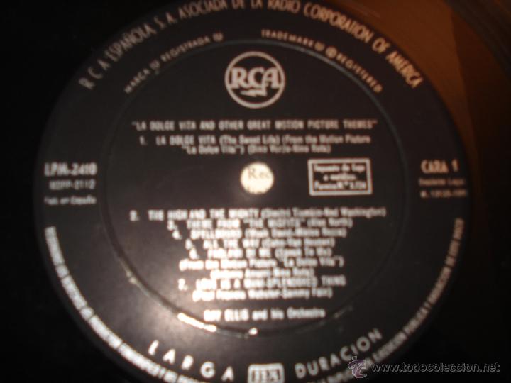 Discos de vinilo: RAY ELLIS: LA DOLCE VITA - Foto 2