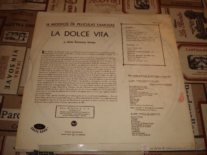 Discos de vinilo: RAY ELLIS: LA DOLCE VITA - Foto 3