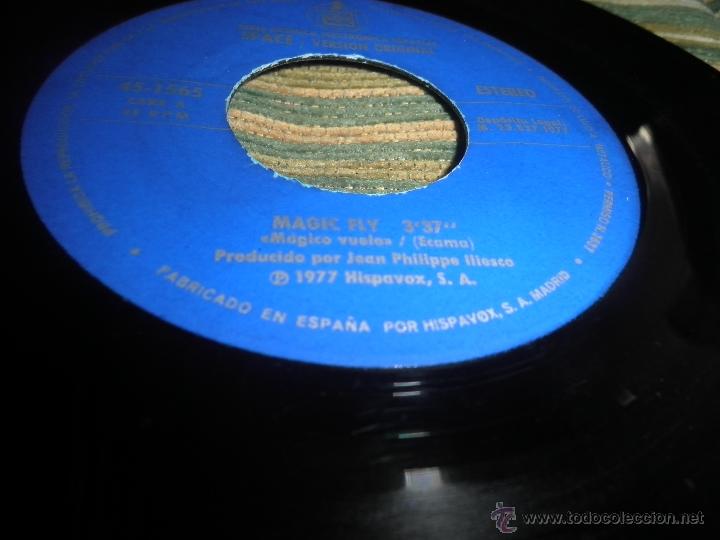 Discos de vinilo: SPACE - MAGIC FLY SINGLE - ORIGINAL ESPA&Ntilde;OL - HISPAVOX RECORDS 1977 - STEREO - - Foto 5