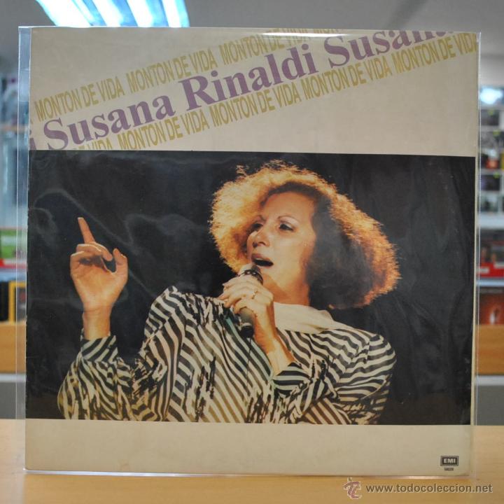 Discos de vinilo: SUSANA RINALDI - MONTON DE VIDA - LP - Foto 1