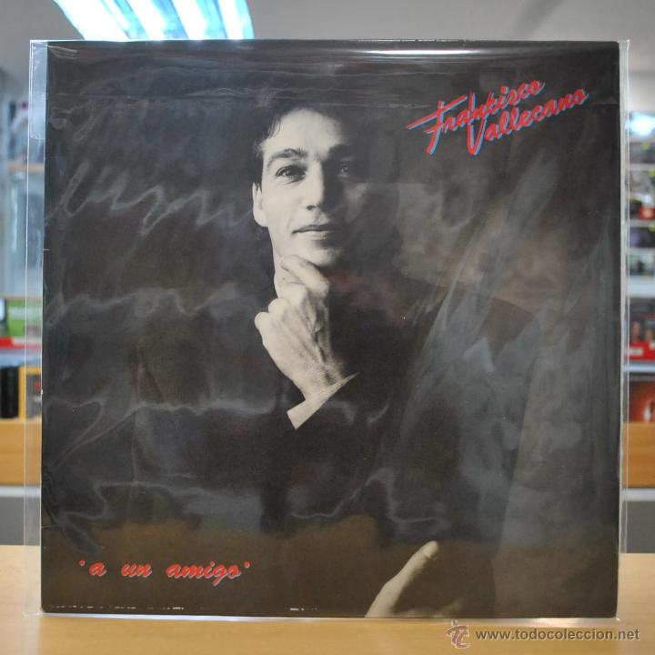 Discos de vinilo: FRANCISCO VALLECANO - A UN AMIGO - LP - Foto 1