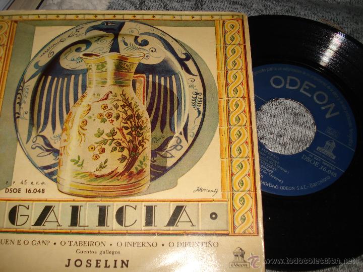 Discos de vinilo: GALICIA. JOSELIN. CUENTOS GALLEGOS - Foto 3