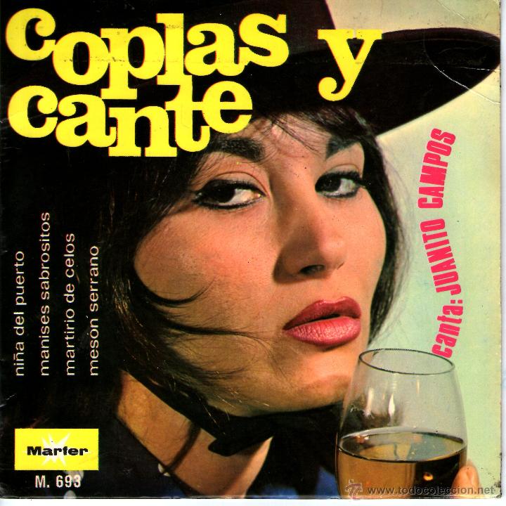 Discos de vinilo: JUANITO CAMPOS. COPLAS Y CANTE - Foto 1
