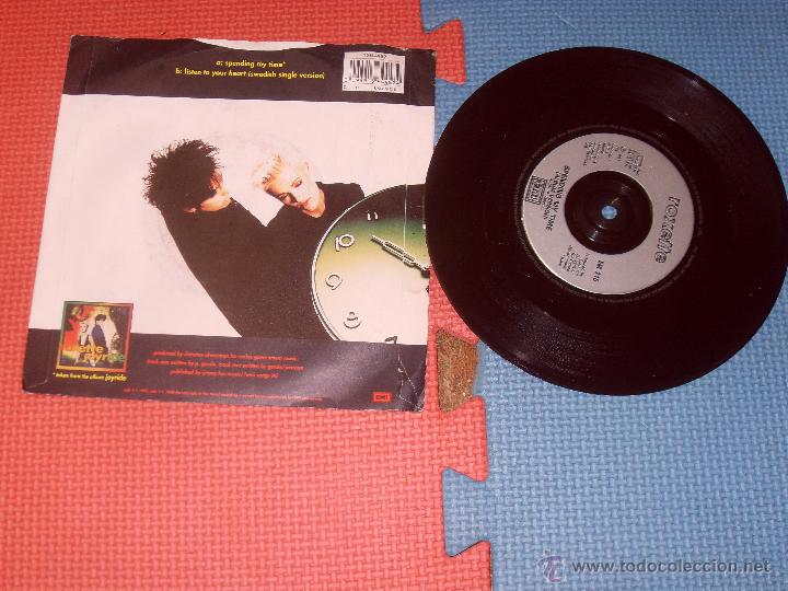 Discos de vinilo: ROXETTE- SINGLE- SPENDING MY TIME -MADE IN SVENSKA 1991 - Foto 2