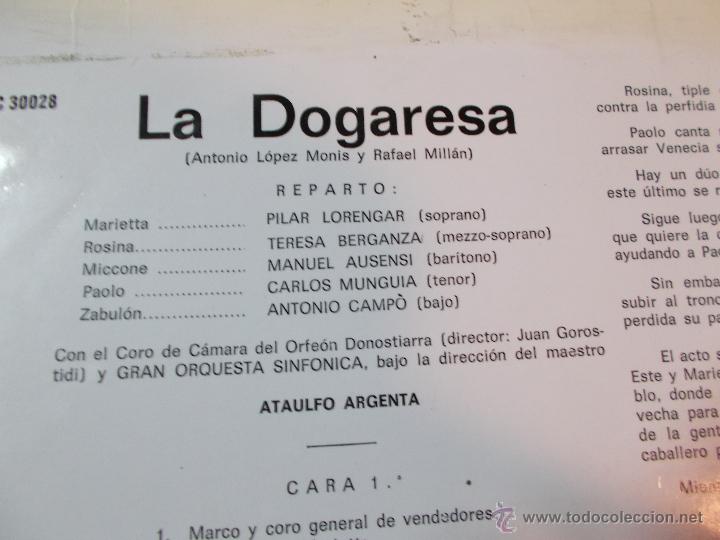 Discos de vinilo: LA DOGARESA. - Foto 2