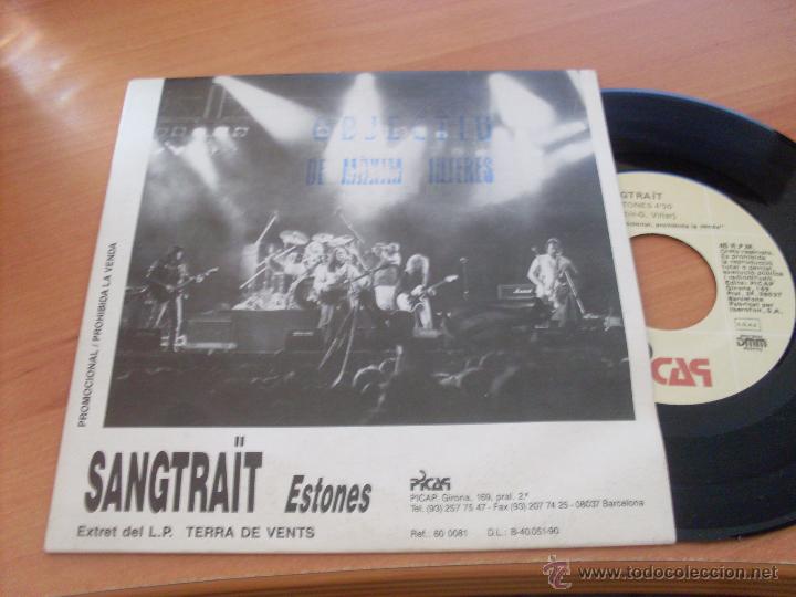 Discos de vinilo: SANGTRAIT (ESTONES) SINGLE PROMO 1990 (EPI29) - Foto 1