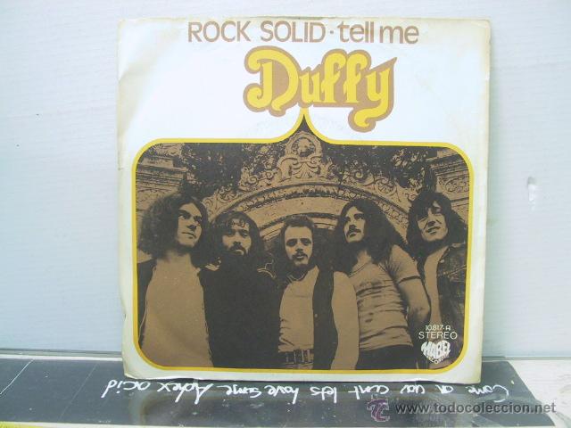 Discos de vinilo: DUFFY - ROCK SOLID / TELL ME - SPAIN - MABEL 1972 - Foto 1