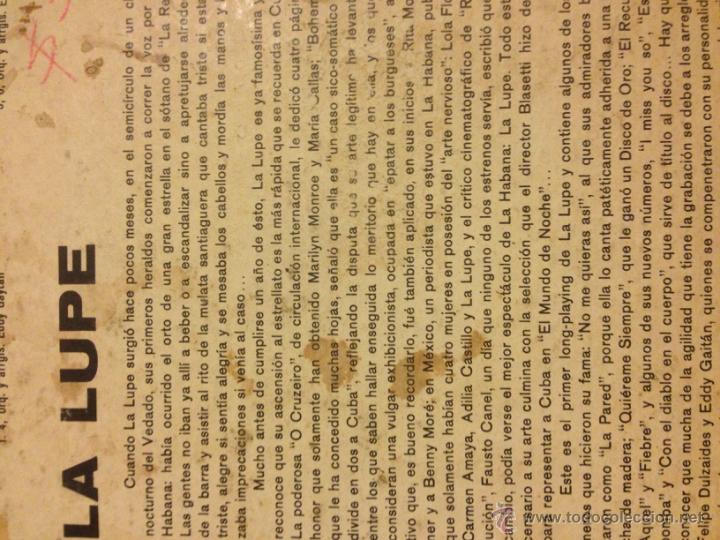 Discos de vinilo: Primer disco de la Lupe con el diablo en el cuerpo - Foto 3