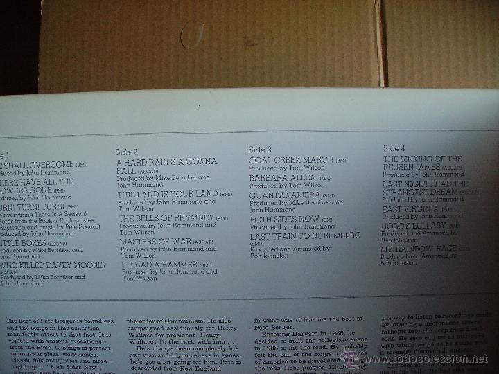 Discos de vinilo: PETE SEEGER ---- THE BEST OF - Foto 2