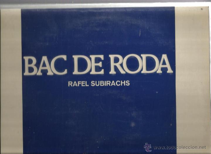 Discos de vinilo: LP RAFEL SUBIRACHS : BAC DE RODA - Foto 1