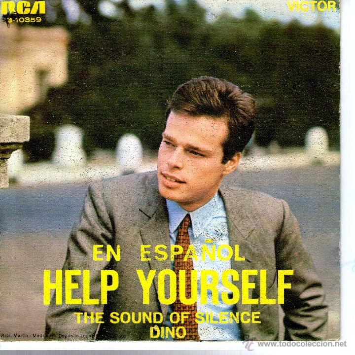 Discos de vinilo: DINO CANTA EN ESPA&Ntilde;OL - HELP YOURSELF - Foto 2