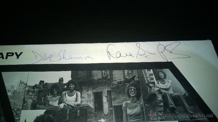 Discos de vinilo: THERAPY - BRINGING THE HOUSE DOWN - FIRMADO - Foto 2