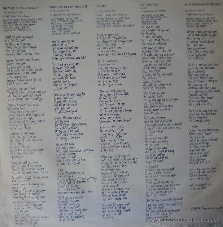 Discos de vinilo: Leo Sayer - Here - Edici&oacute;n de 1979 de Espa&ntilde;a - Foto 3