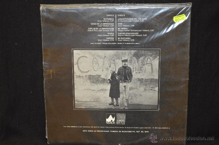 Discos de vinilo: JUAN VELASCO - PREGONES - LP - Foto 2