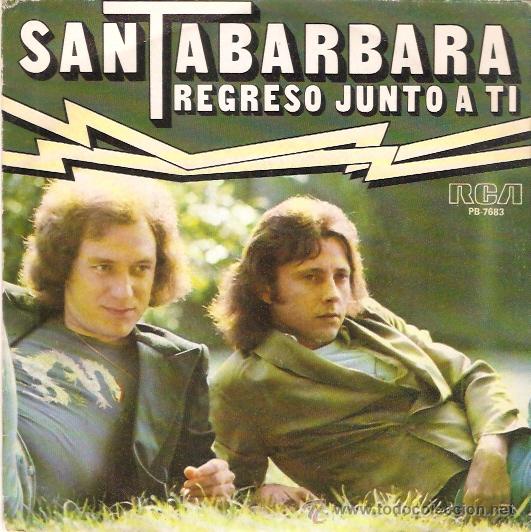 Discos de vinilo: SINGLE SANTABARBARA - REGRESO A TI - Foto 1