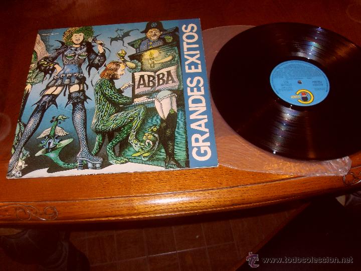 Discos de vinilo: ABBA LP GRANDES EXITOS MADE IN SPAIN 1977 - Foto 1
