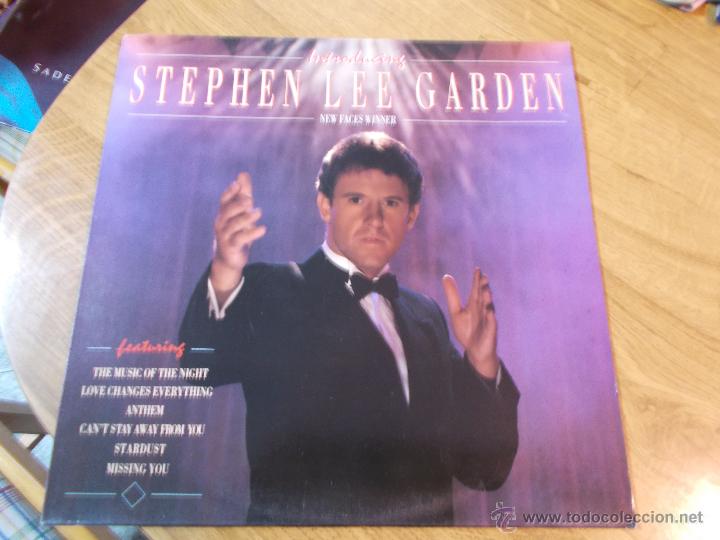 Discos de vinilo: STEPHEN LEE GARDEN.NEW FACES WINNER - Foto 1