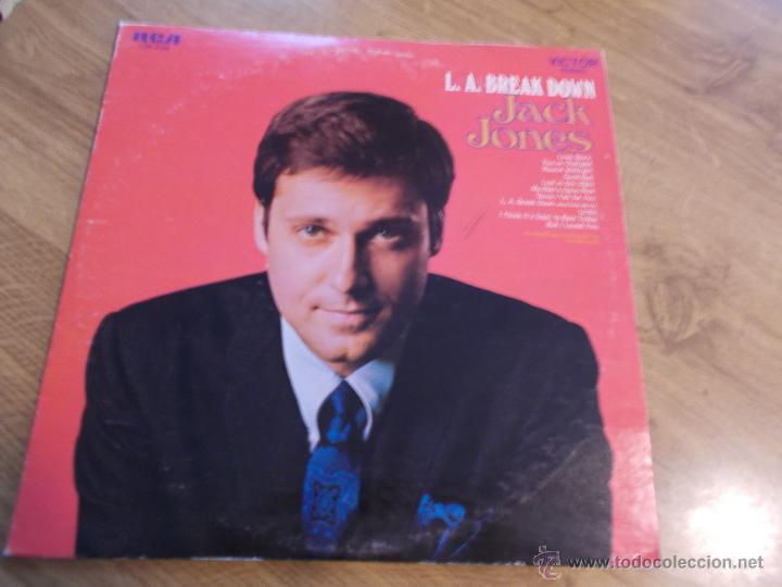 Discos de vinilo: JACK JONES. L.A. BREAK DOWN. - Foto 1