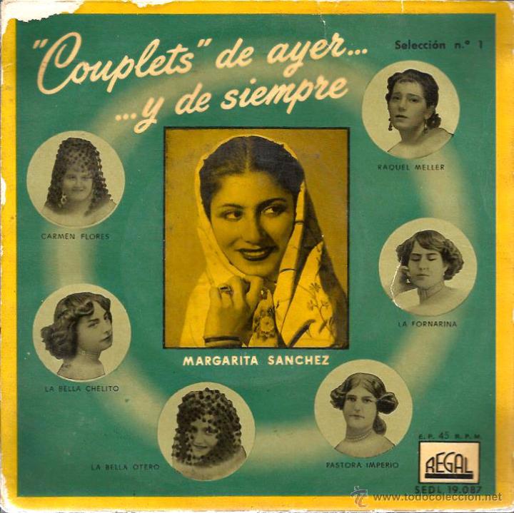 Discos de vinilo: EP MARGARITA SANCHEZ : NENA - Foto 1