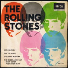 Discos de vinilo: THE ROLLING STONES - SATISFACTION - OFF THE HOOK - LITTLE RED ROOSTER - 1965