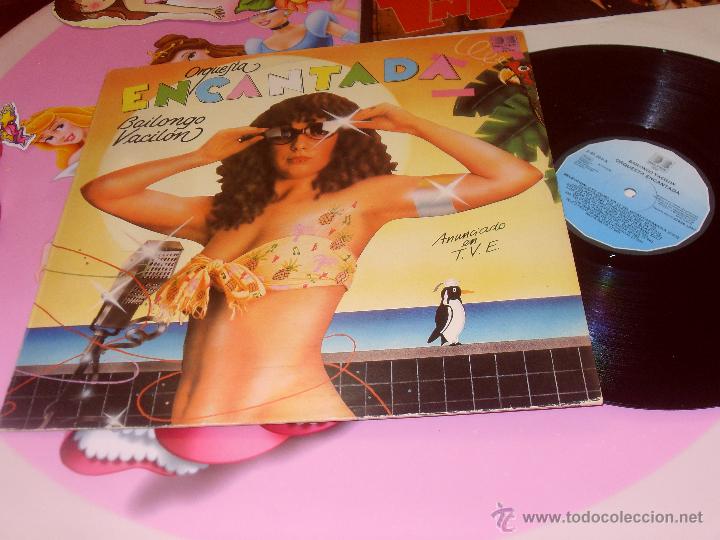 Discos de vinilo: ORQUESTA ENCANTADA LP BAILONGO VACILON  MADE IN SPAIN 1982 - Foto 1