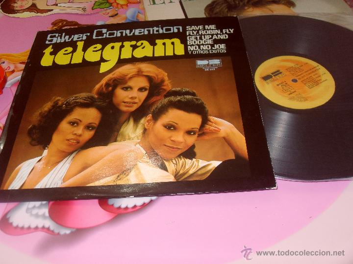 Discos de vinilo: SILVER CONVENTION LP TELEGRAM MADE IN SPAIN 1977 - Foto 1